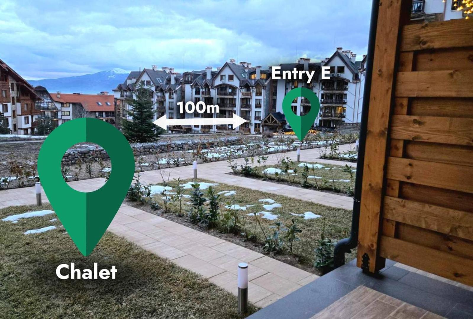 Boutique Hotel Entry E Банско Экстерьер фото